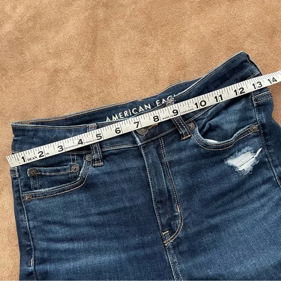 American Eagle Next Level Stretch High Rise Skinny Jeans Size 4 - Picture 9 of 16
